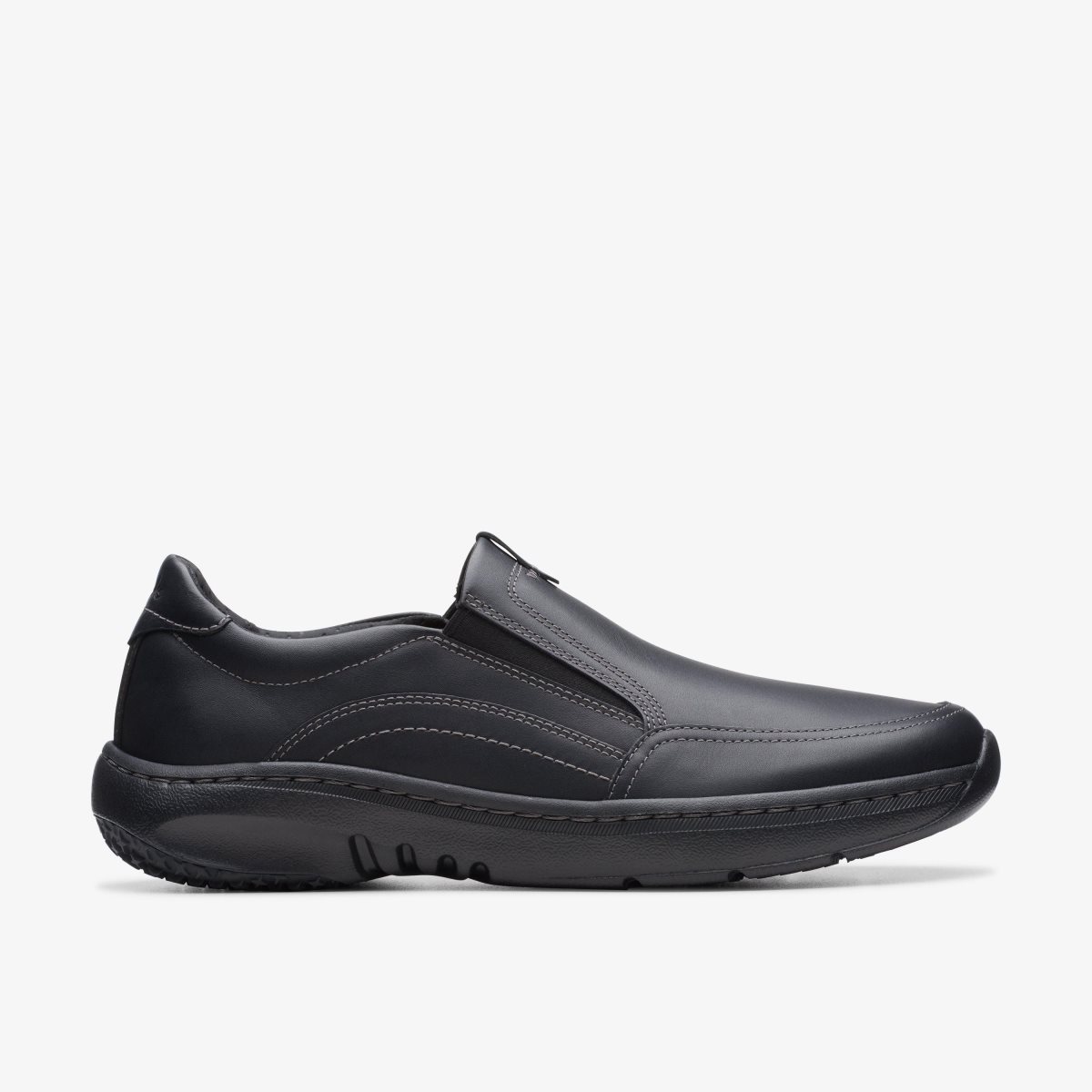 Clarks Pro Step Black Leather Black | 3072KIUEZ