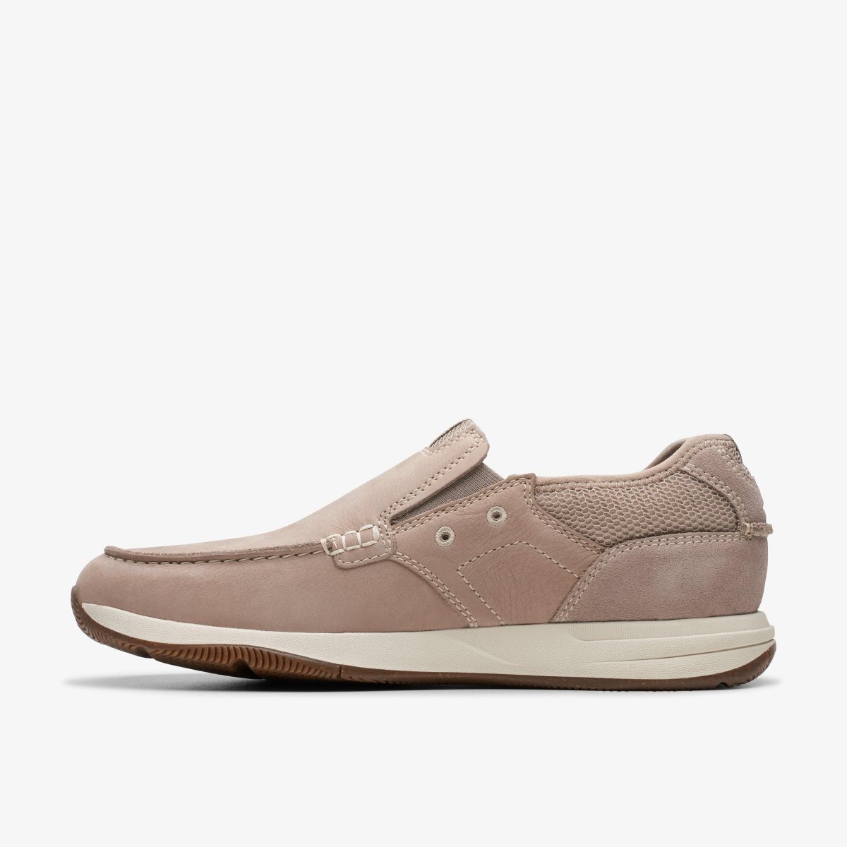 Clarks Sailview Step Light Grey Nubuck Light Grey | 4571WQRIT