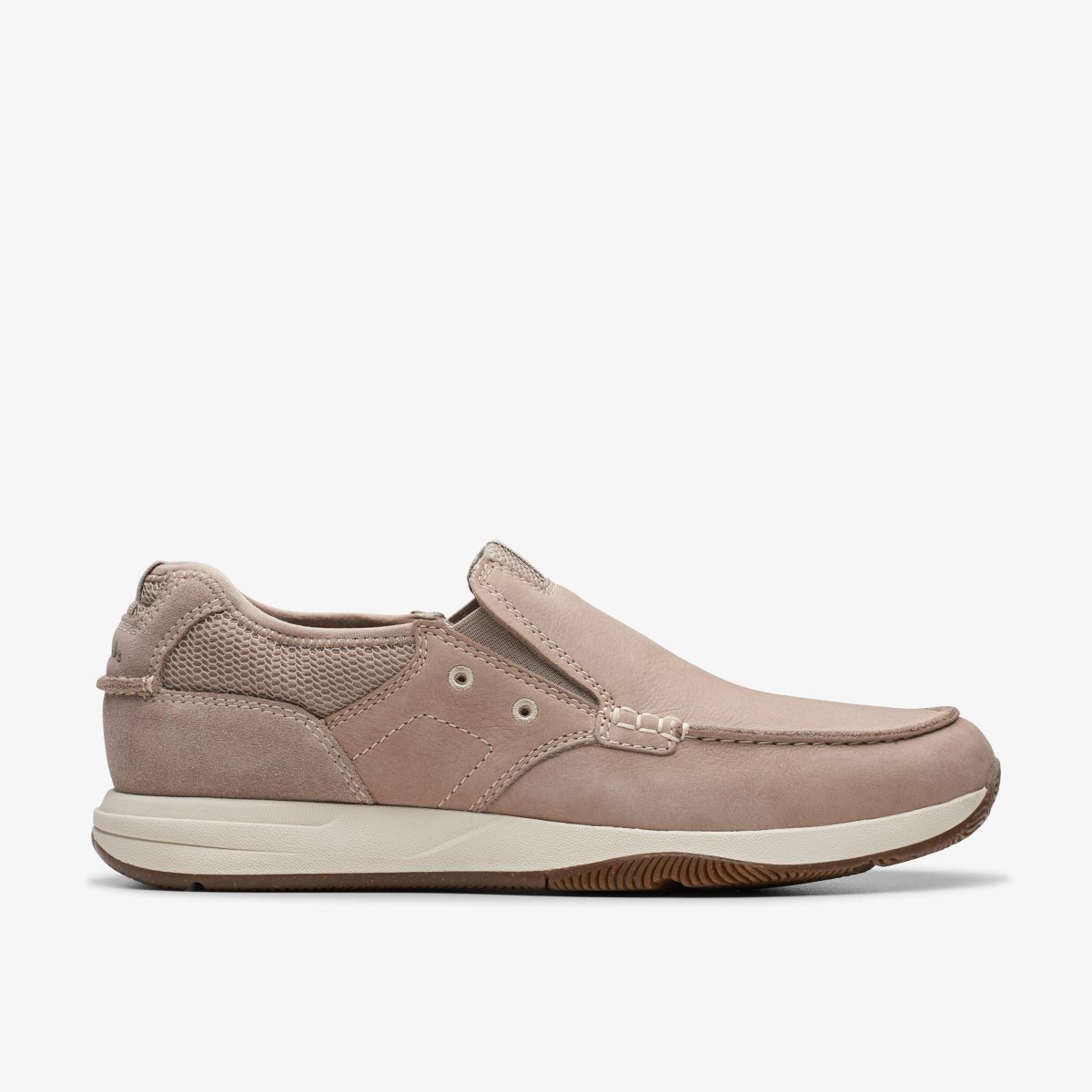 Clarks Sailview Step Light Grey Nubuck Light Grey | 4571WQRIT