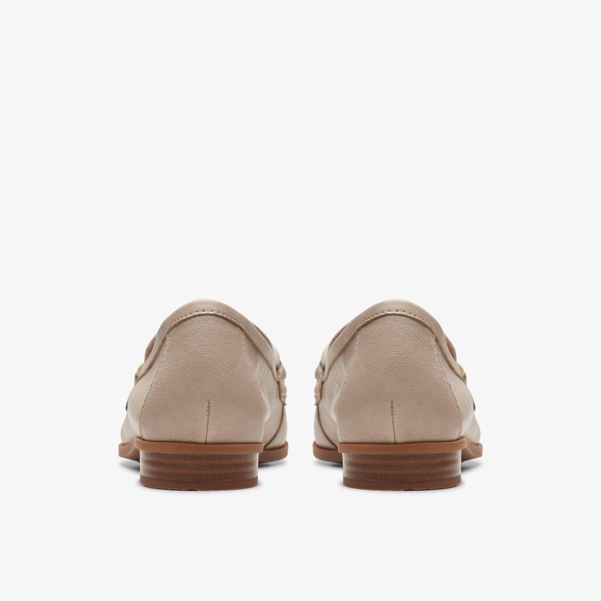 Clarks Sarafyna Iris Stone Leather Grey | 6180GOUWX