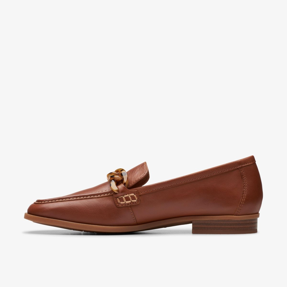 Clarks Sarafyna Iris Tan Leather Brown | 3079WZBFH