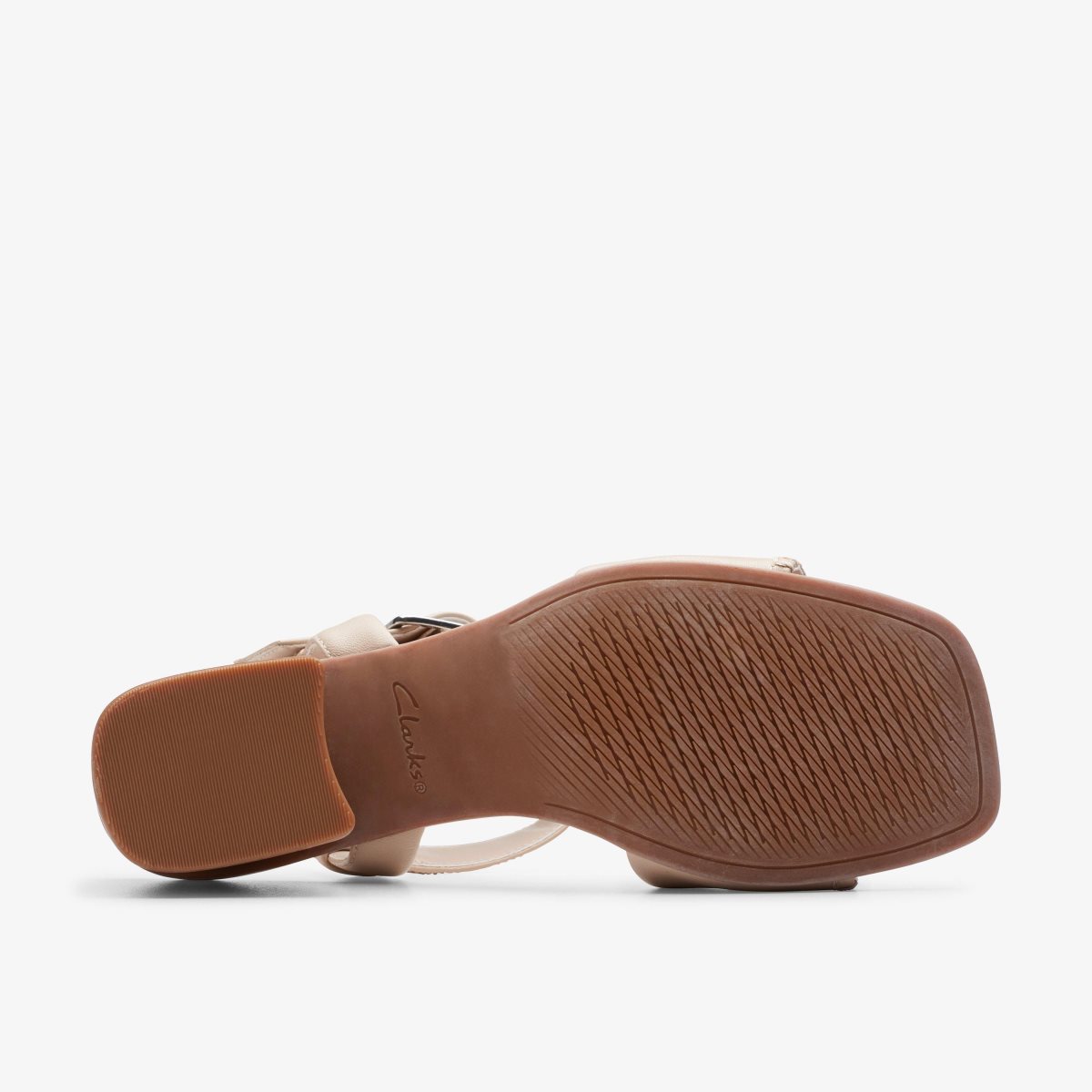 Clarks Siara 65 Buckle Sand Leather Brown | 2806TRBDU