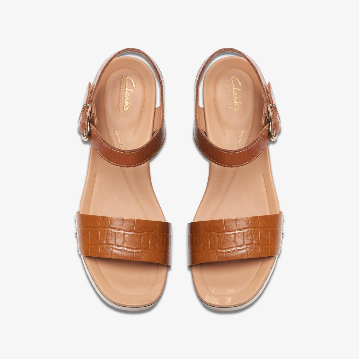 Clarks Sivanne Bay Tan Interest Brown | 8705BVNOU