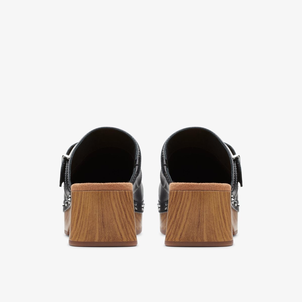 Clarks Sivanne Sun Black Leather Black | 7068XBQFN