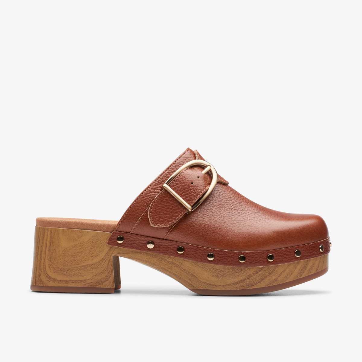 Clarks Sivanne Sun Tan Leather Brown | 6829KWQRM