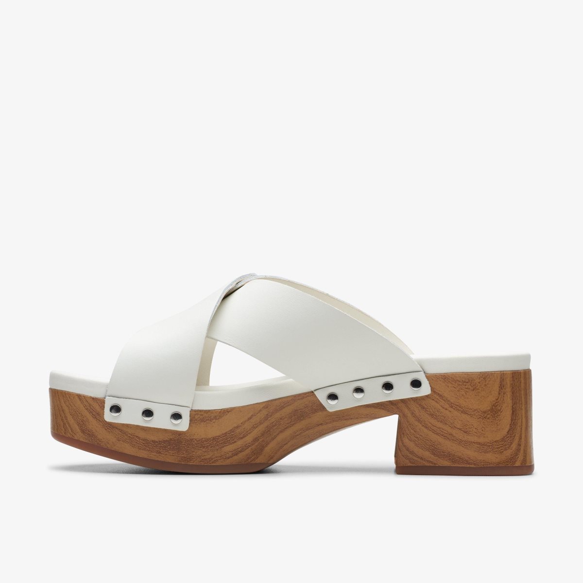 Clarks Sivanne Walk Off White Leather White | 9172LTMXY