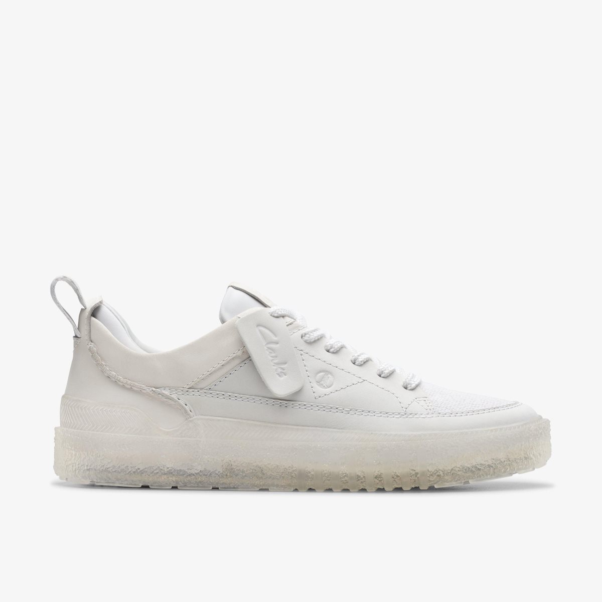 Clarks Somerset Lace Off White Nubuck White | 1850TMRNI