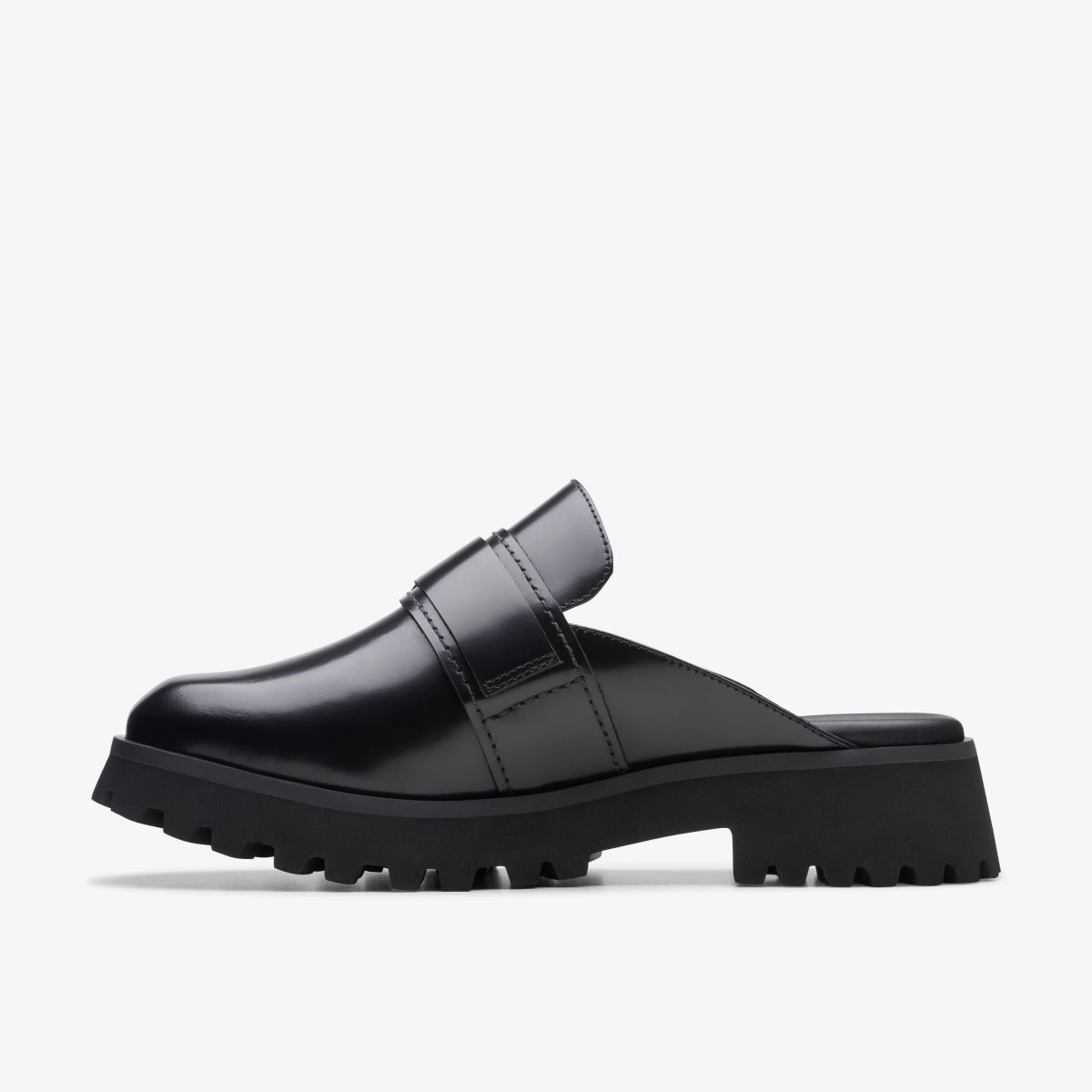 Clarks Stayso Free Black Leather Black | 5910WXPSZ