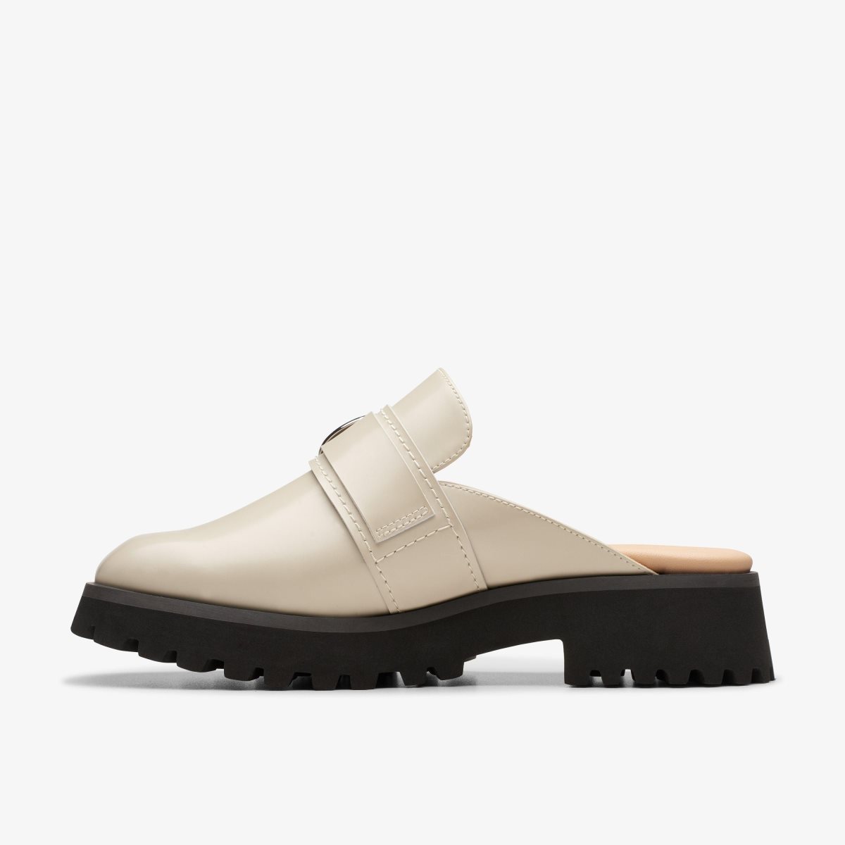 Clarks Stayso Free Ivory Leather White | 9725VZTXG