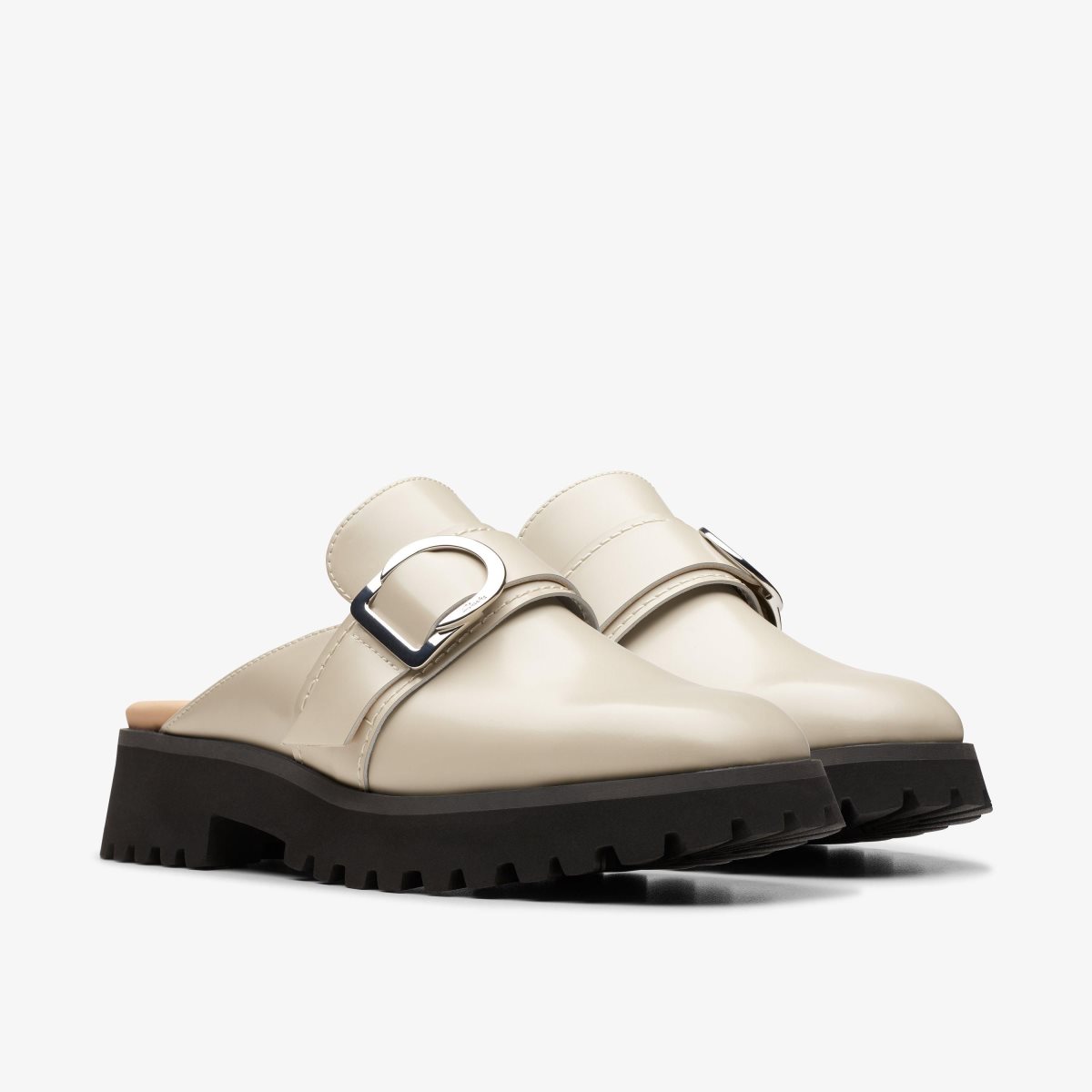 Clarks Stayso Free Ivory Leather White | 9725VZTXG