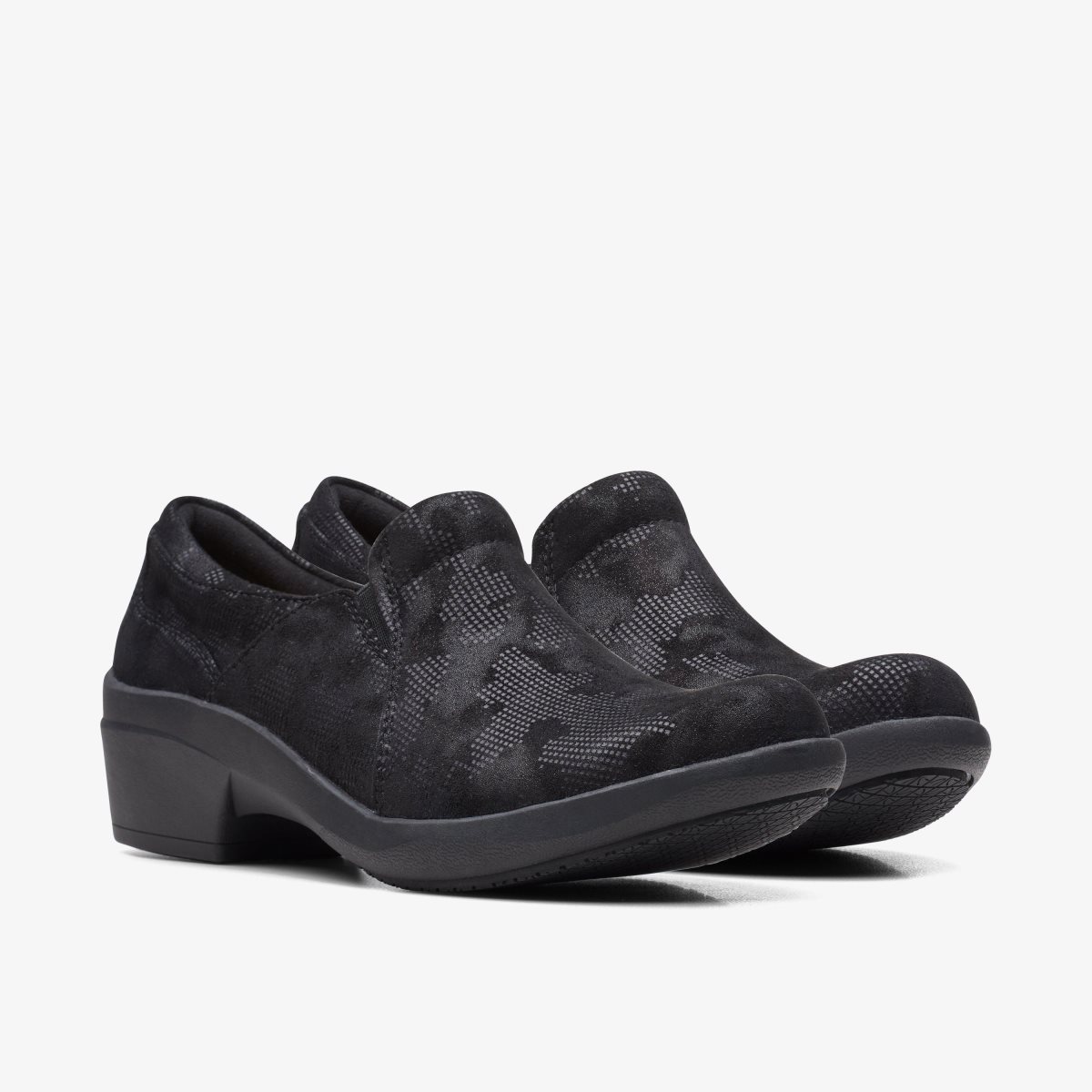 Clarks Talene Pace Black Interest Black | 2836GYHJT