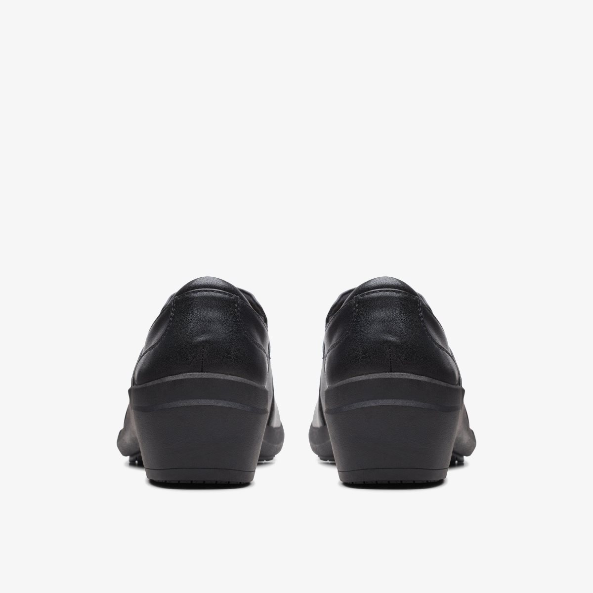 Clarks Talene Pace Black Leather Black | 0869YNUPH