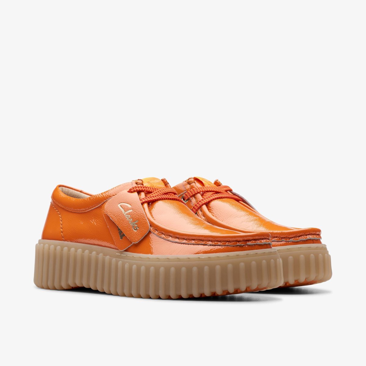 Clarks Torhill Bee Orange Patent Orange | 3089BYCHV