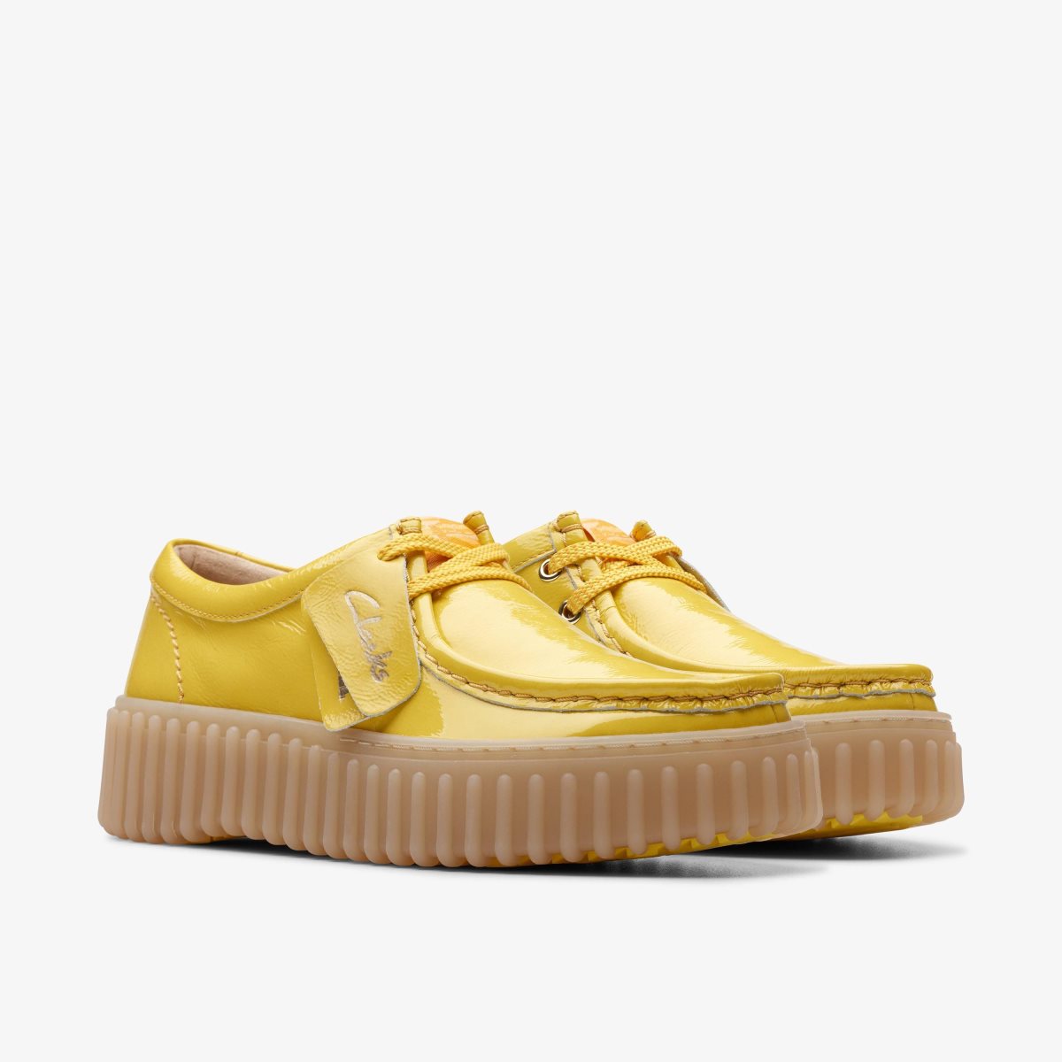 Clarks Torhill Bee Yellow Patent Yellow | 2139GATDW