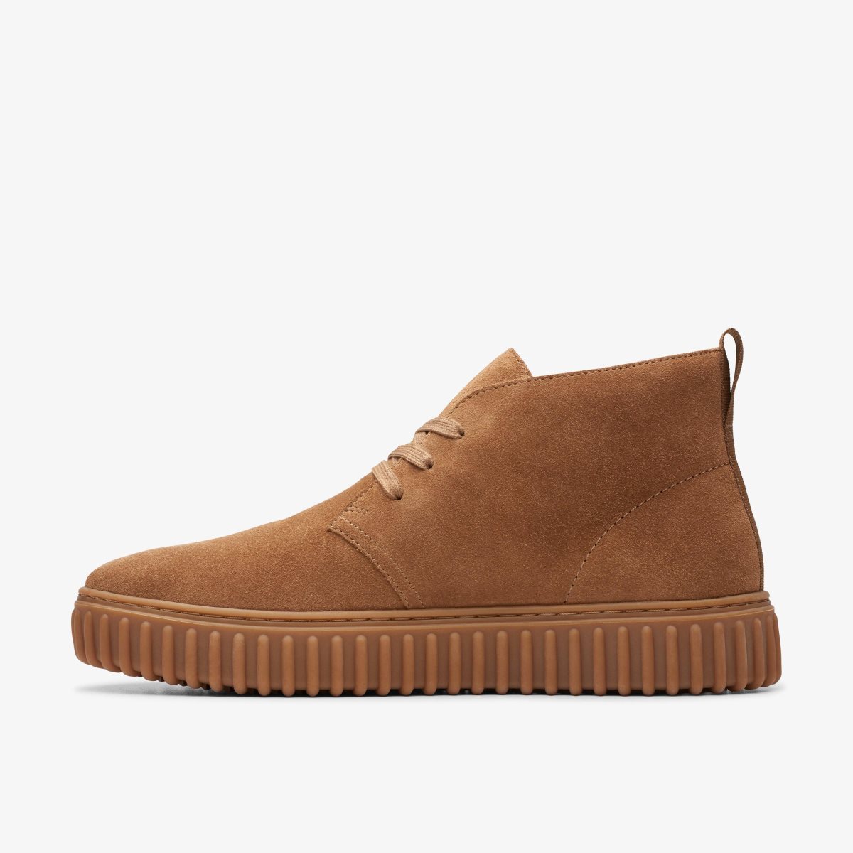 Clarks Torhill Desert Boot Cognac Suede Brown | 7251STVEO