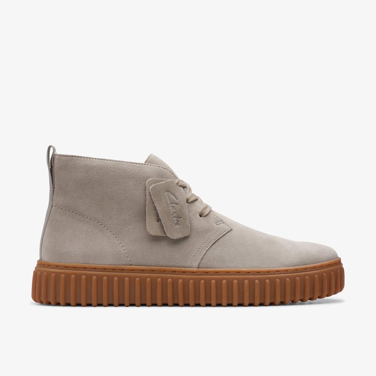 Clarks Torhill Desert Boot Light Grey Suede Light Grey | 5821UFTRZ