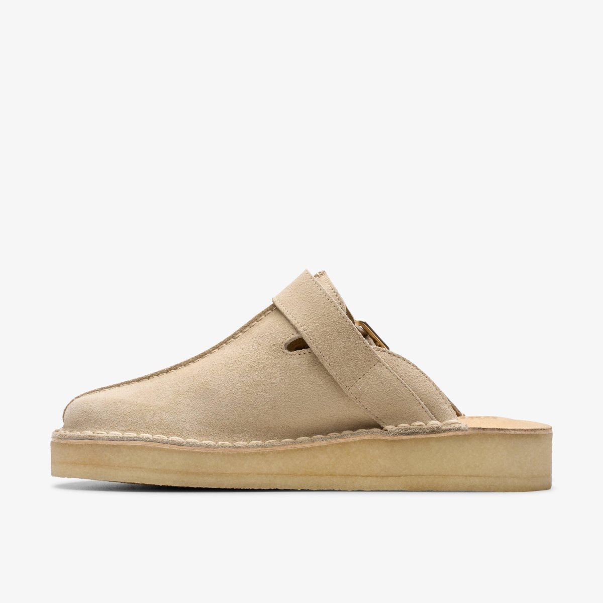 Clarks Trek Mule Sand Suede Brown | 6729PIZKE