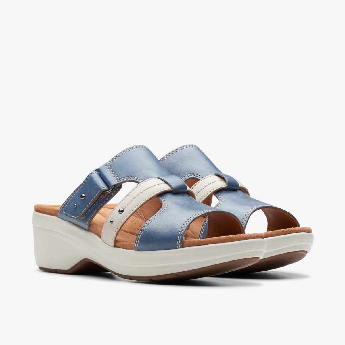 Clarks Tuleah Jane Denim Combination Blue | 9431STKBP