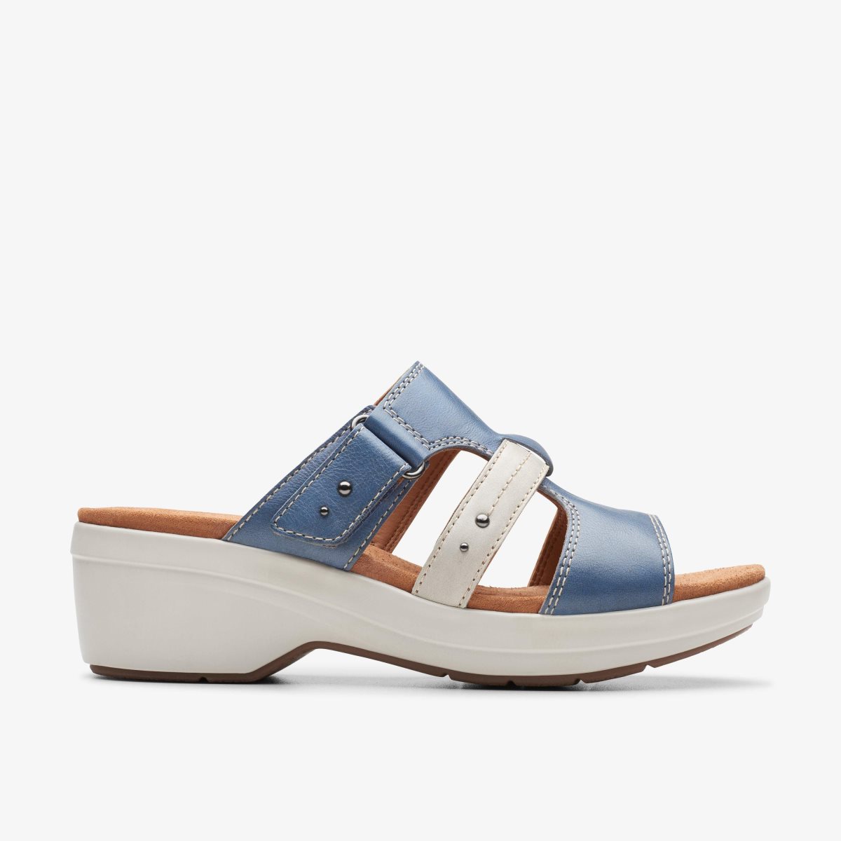 Clarks Tuleah Jane Denim Combination Blue | 9431STKBP