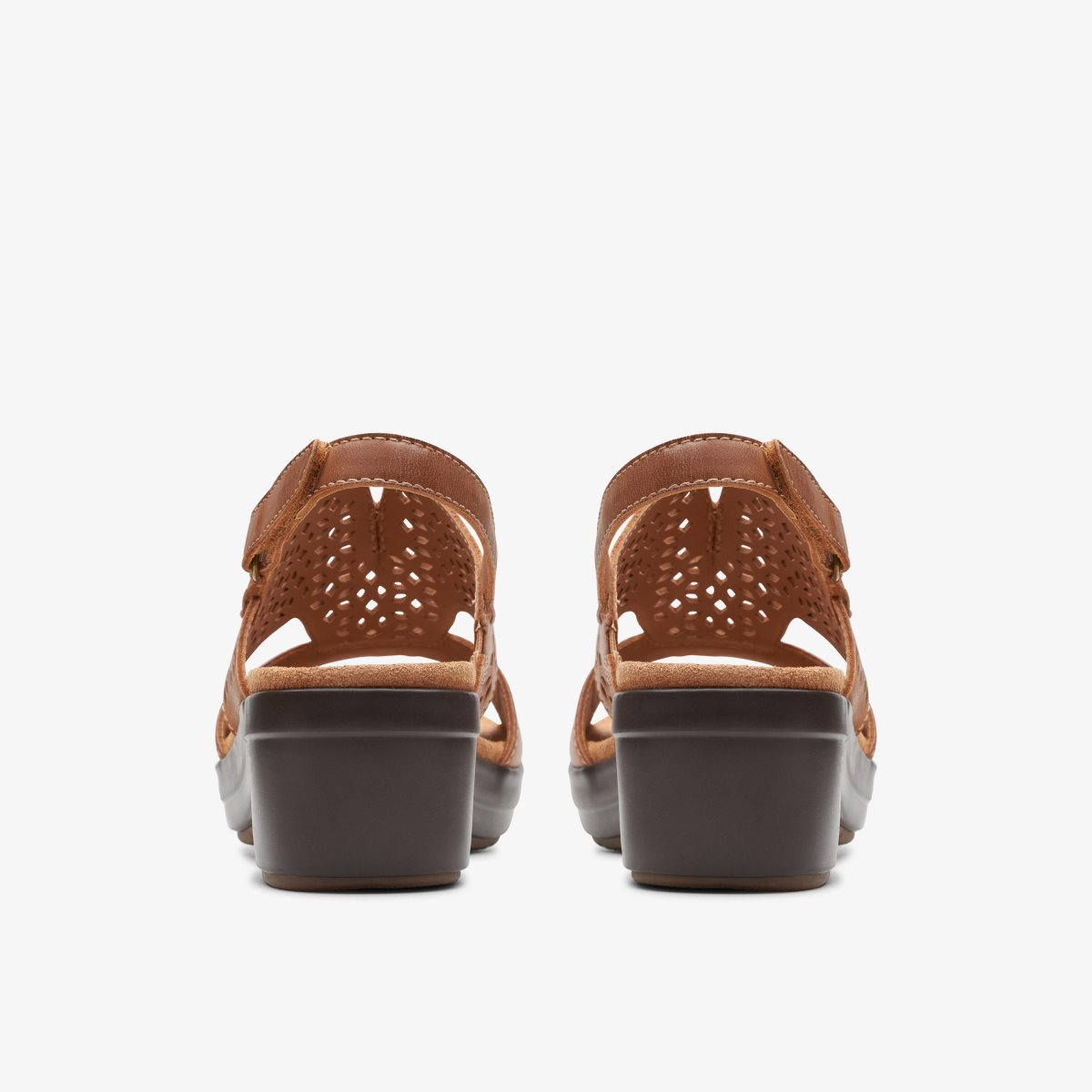 Clarks Tuleah Sun Tan Leather Brown | 6831TEPXO