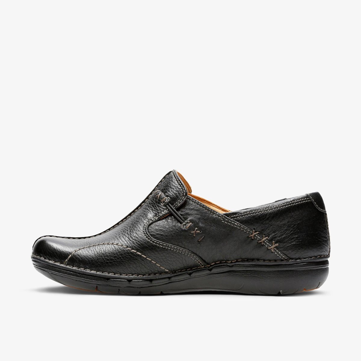 Clarks Un Loop Black Black | 1640DEIKM