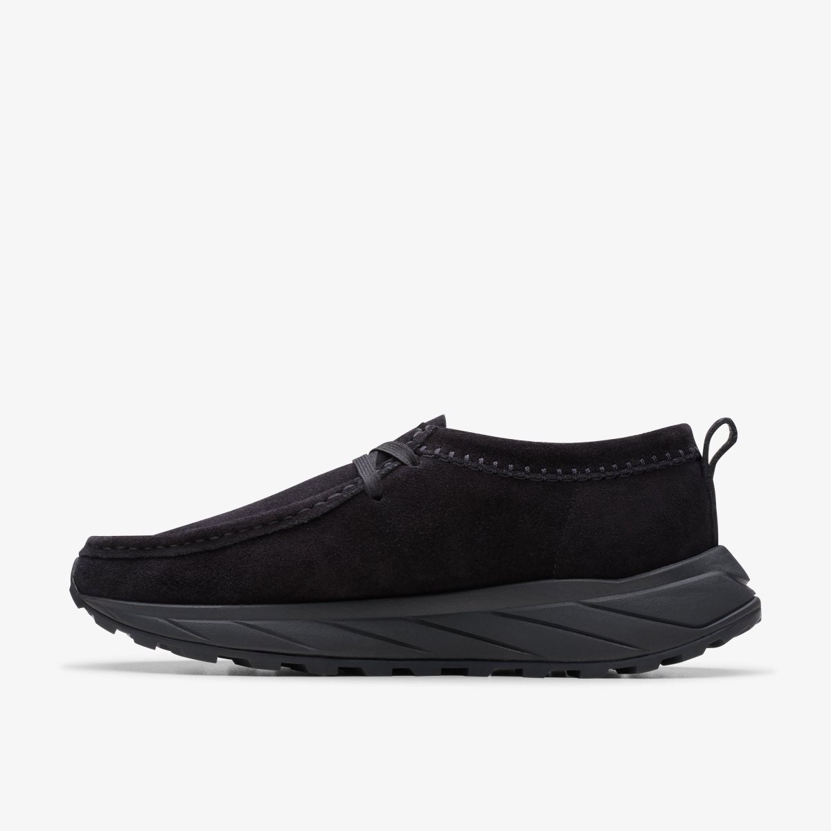 Clarks Walla Eden Lo Black Suede Black | 3197FQBIW