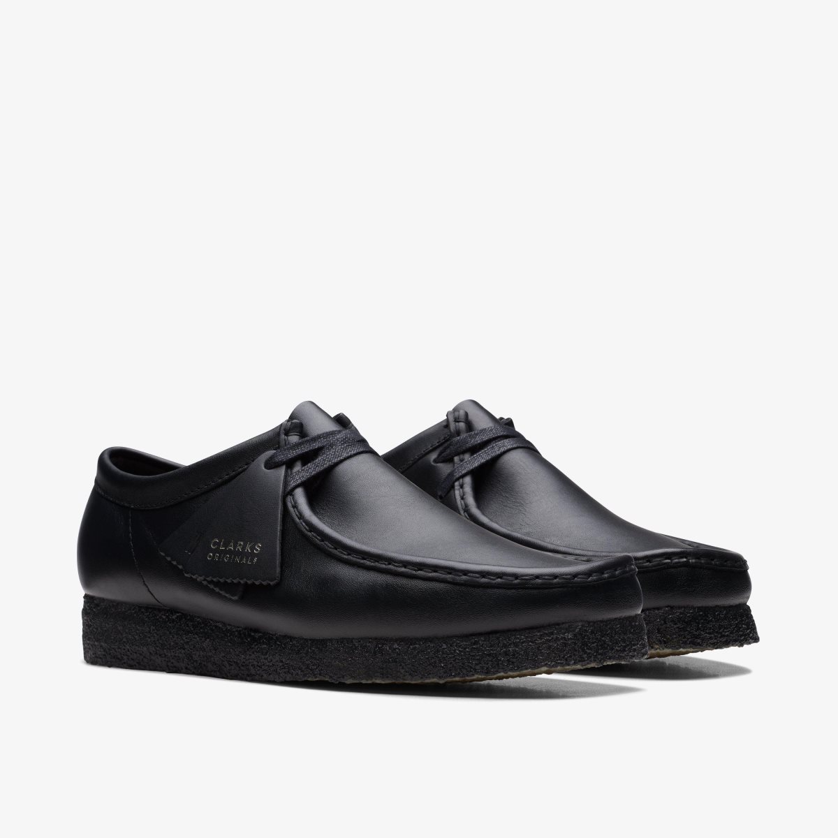 Clarks Wallabee Black Leather undefined | 5180JUWLK