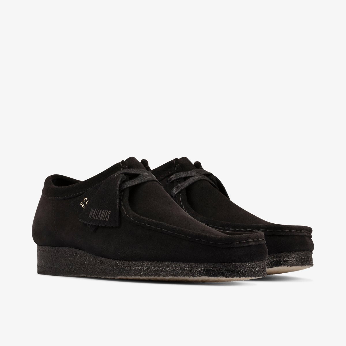 Clarks Wallabee Black Suede undefined | 6085CYWGK