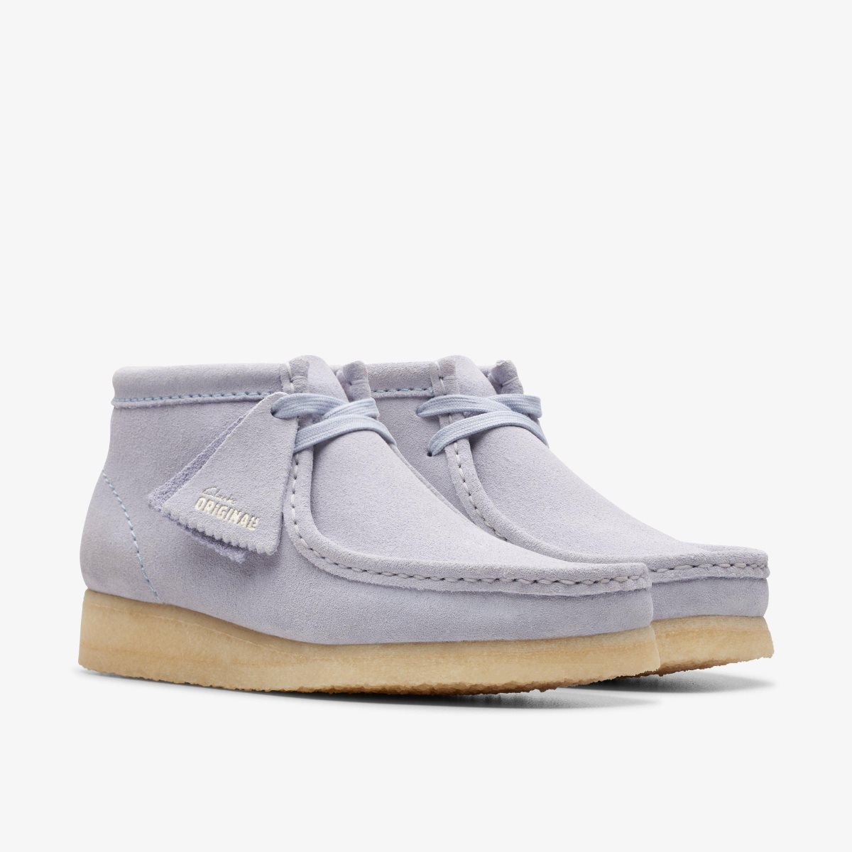 Clarks Wallabee Boot Cloud Grey Suede Grey | 4258FQATU