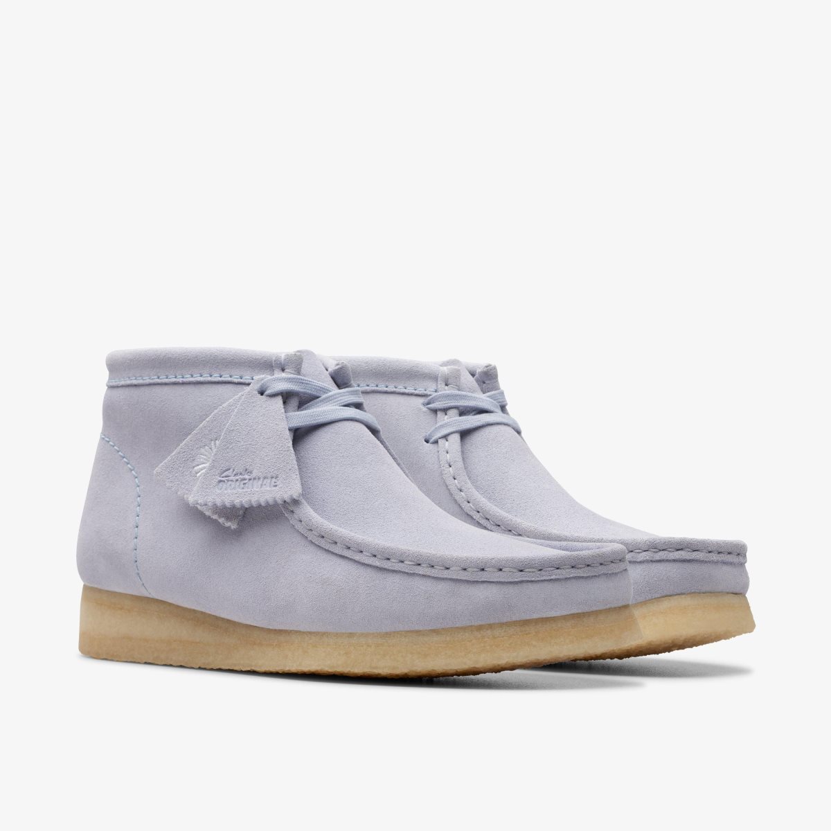 Clarks Wallabee Boot Cloud Grey Suede Grey | 8504IUJCD