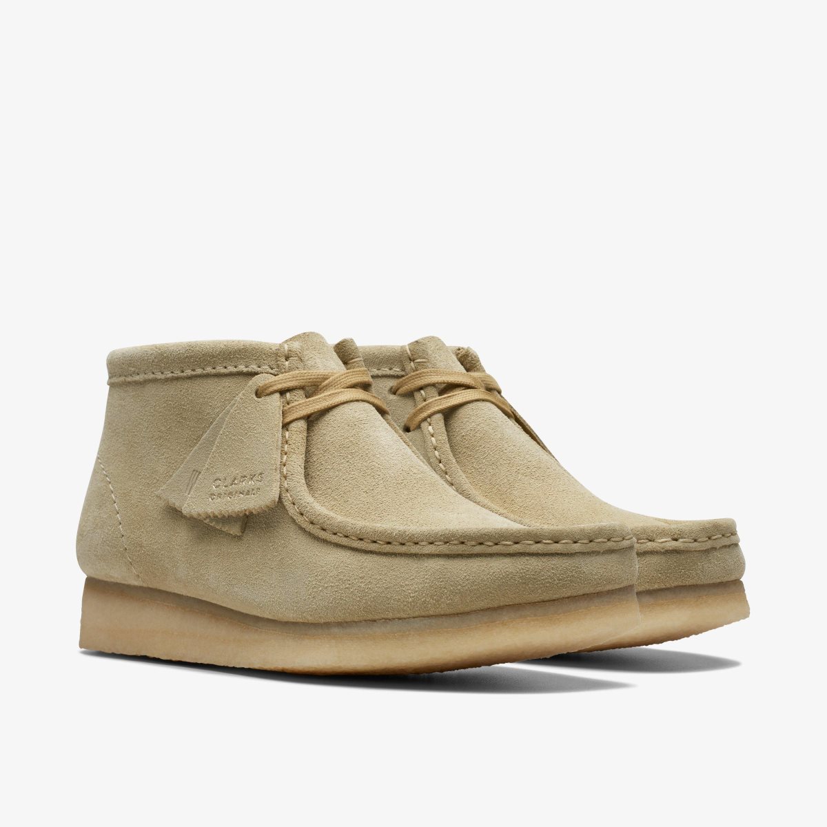 Clarks Wallabee Boot Maple Suede Maple | 4381BTMYQ