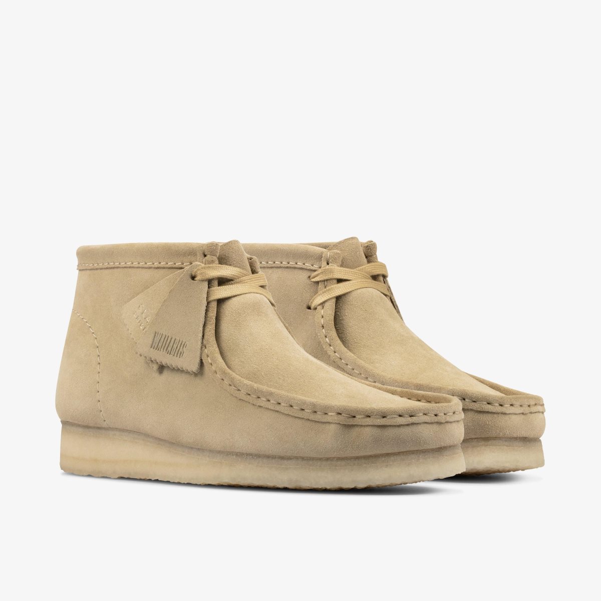 Clarks Wallabee Boot Maple Suede Maple | 0783EFQPD