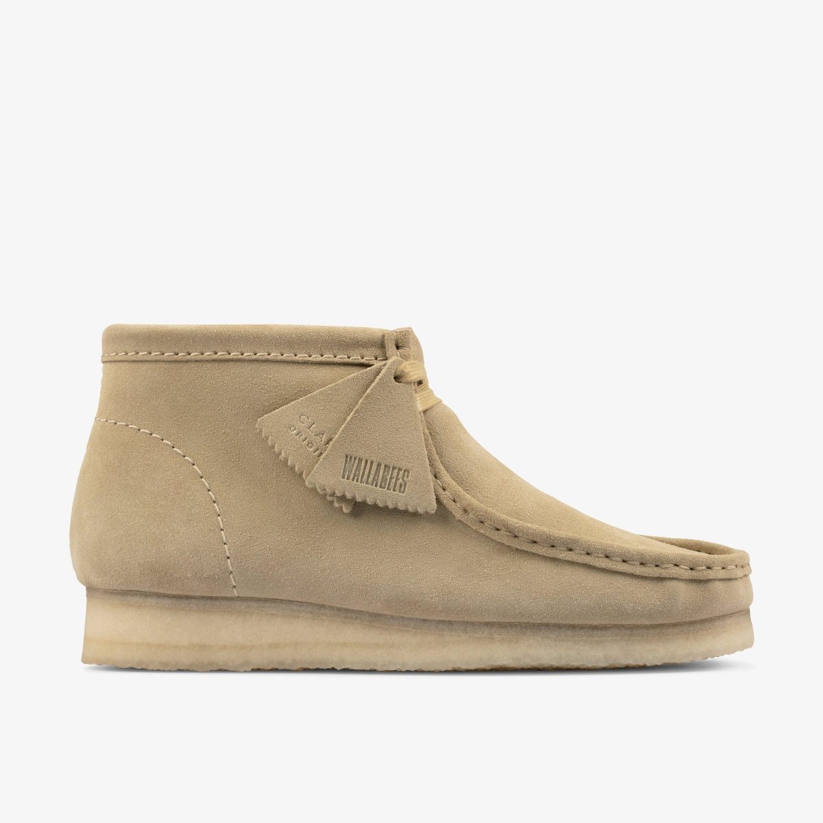 Clarks Wallabee Boot Maple Suede Maple | 0783EFQPD