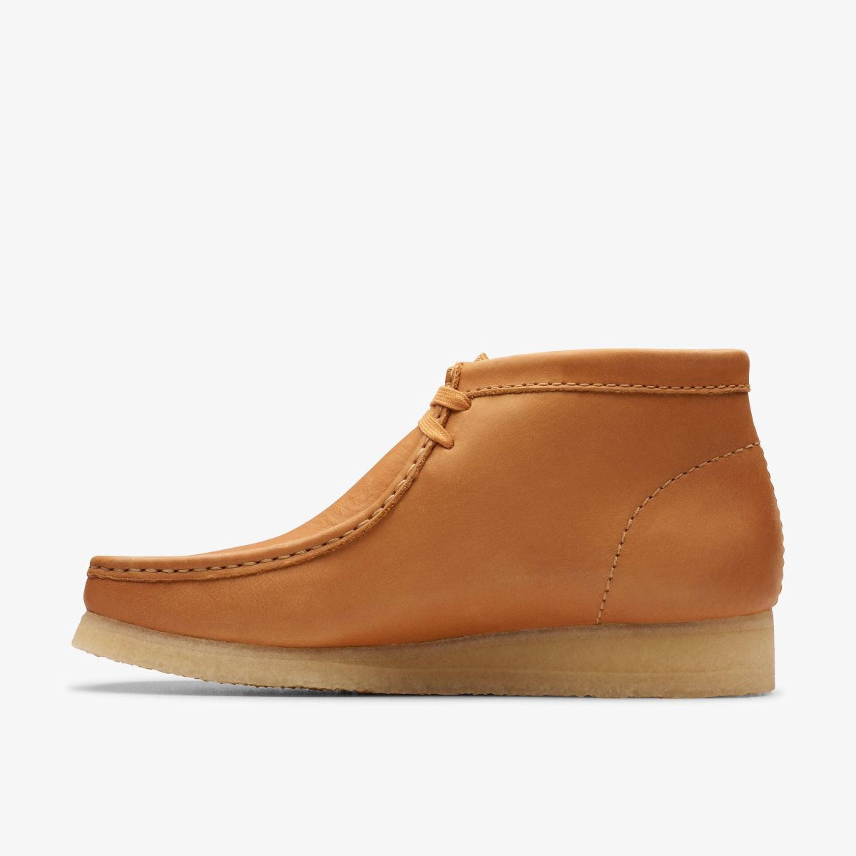 Clarks Wallabee Boot Mid Tan Leather Brown | 1542OTXVF