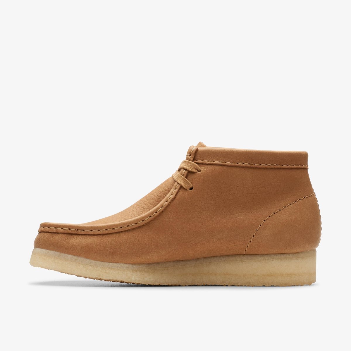 Clarks Wallabee Boot Mid Tan Leather Brown | 7249EHAKZ