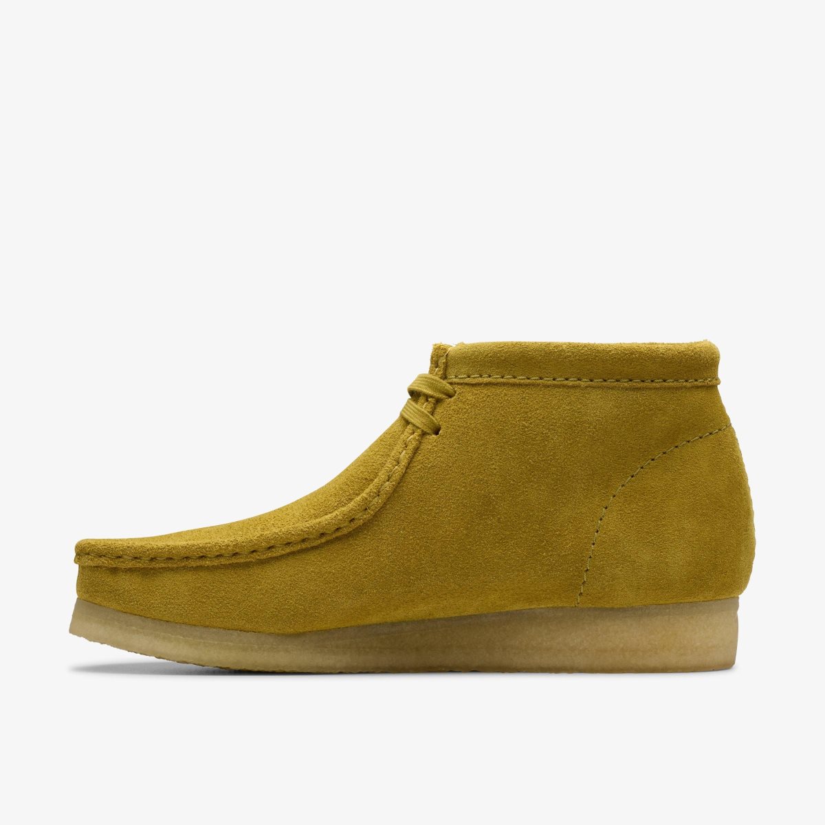 Clarks Wallabee Boot Olive Suede Olive | 9743AKXPG