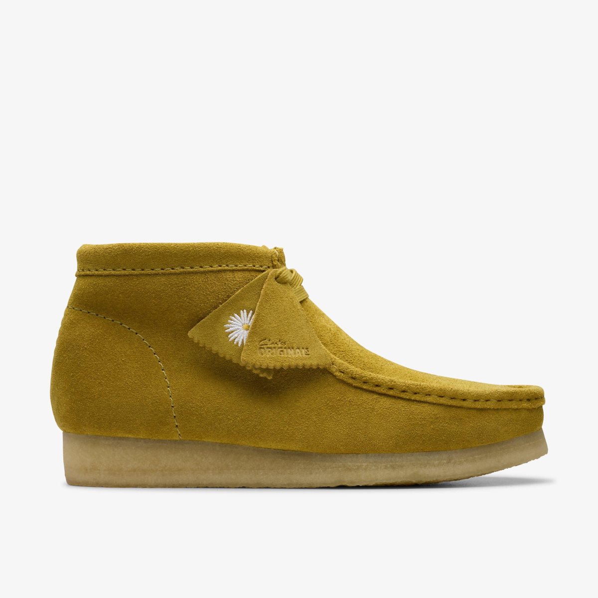 Clarks Wallabee Boot Olive Suede Olive | 9743AKXPG