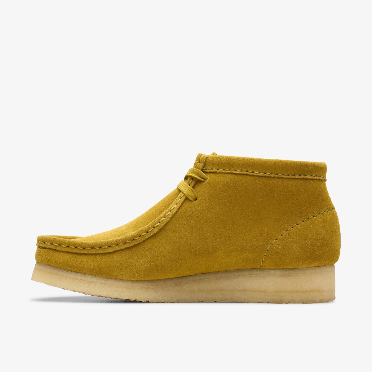 Clarks Wallabee Boot Olive Suede Olive | 9846MUAWS