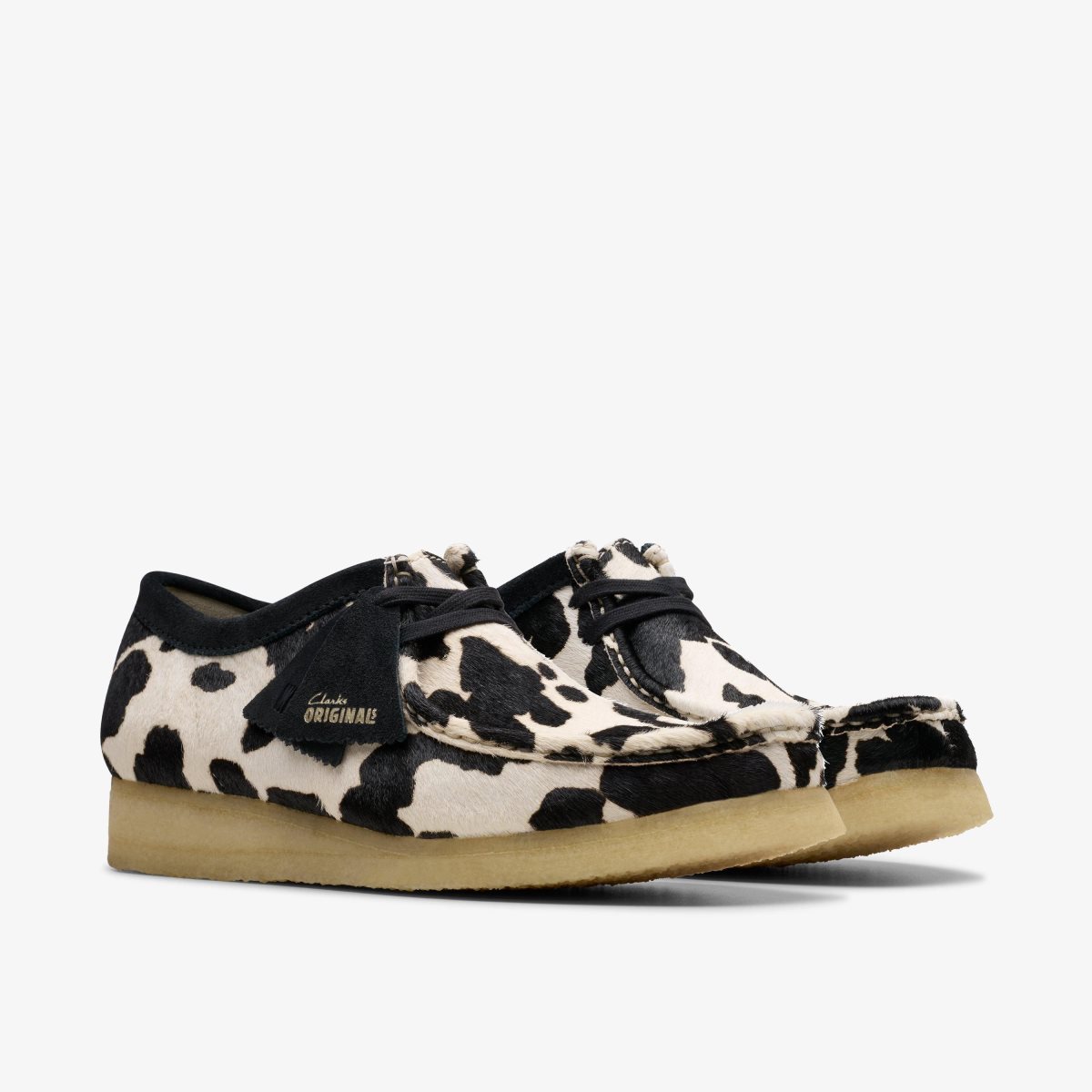 Clarks Wallabee Cow Print HairOn Cow Print HairOn | 1509XRQUD