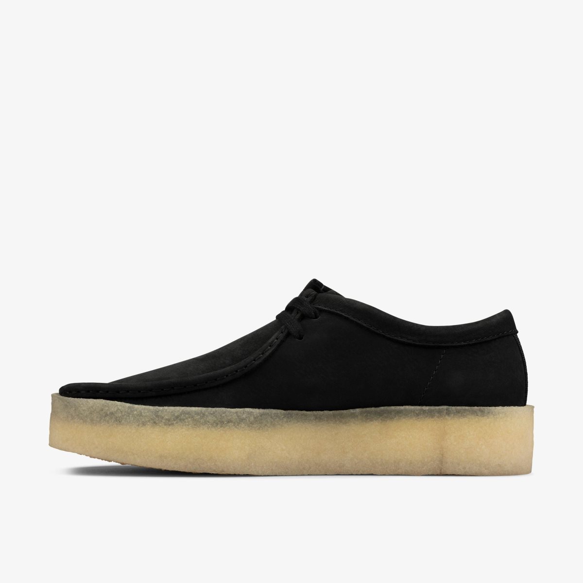 Clarks Wallabee Cup Black Nubuck Black | 0436BZQKN