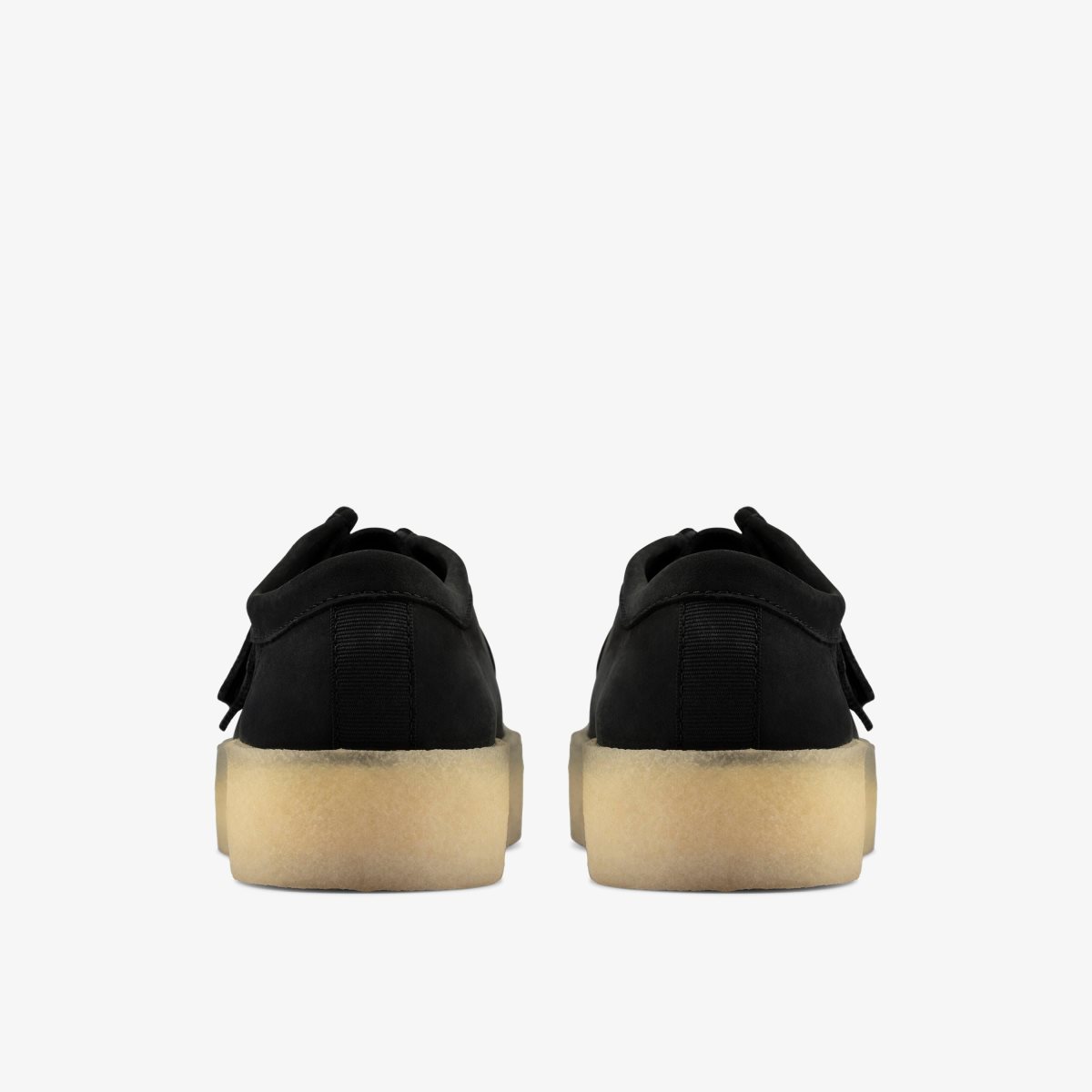 Clarks Wallabee Cup Black Nubuck Black | 0436BZQKN