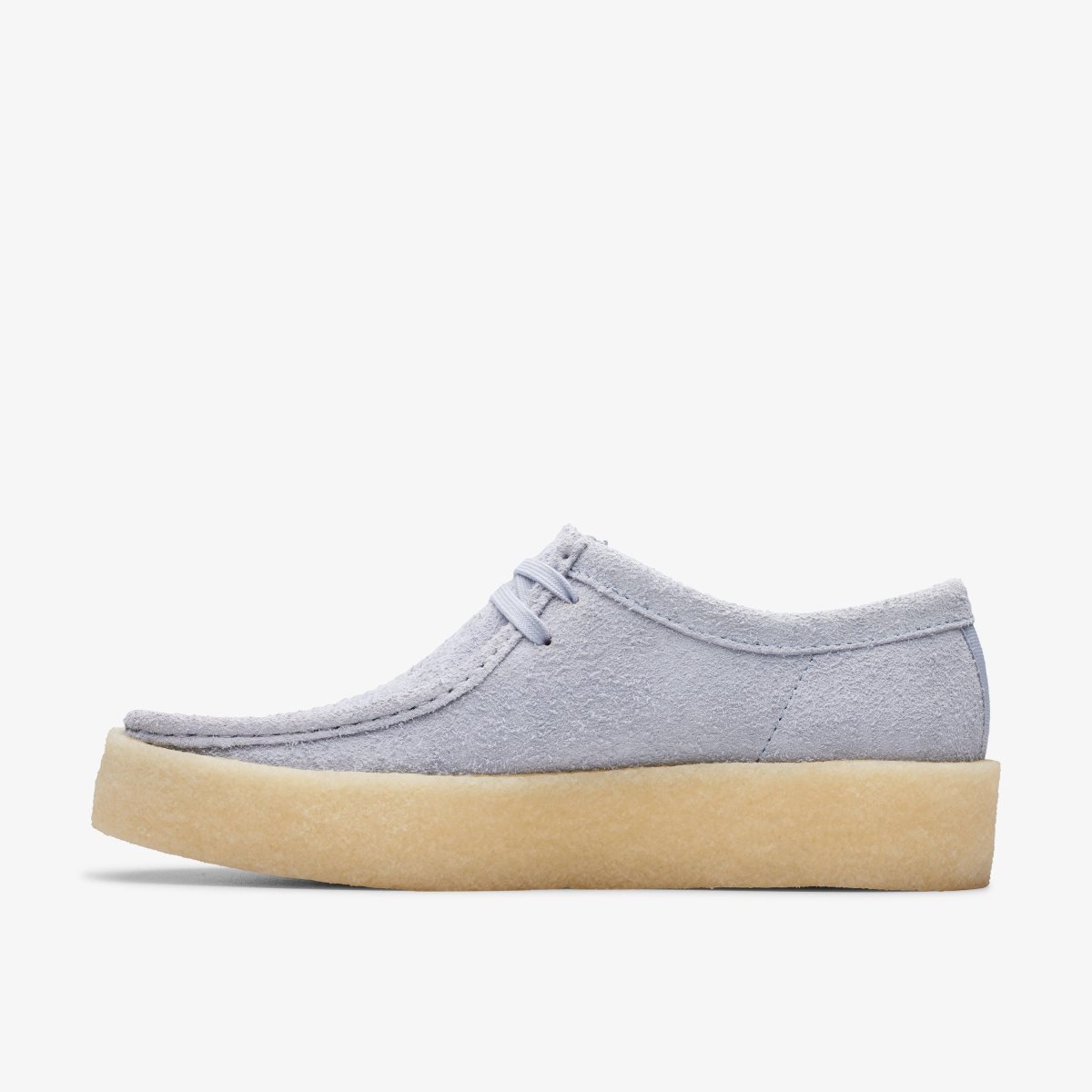 Clarks Wallabee Cup Cloud Grey Suede Grey | 0594BEPRV