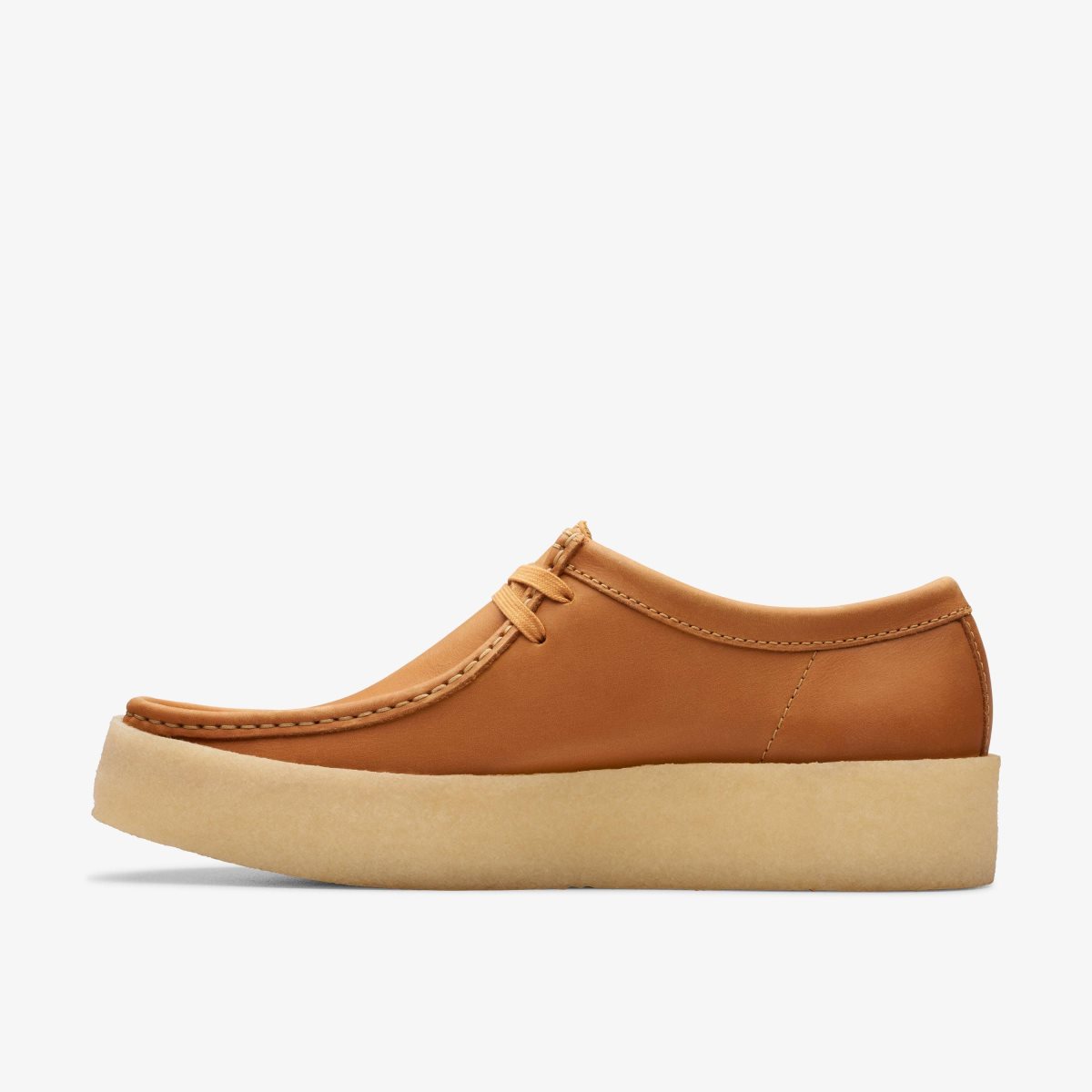 Clarks Wallabee Cup Mid Tan Leather Brown | 2691EDQJL