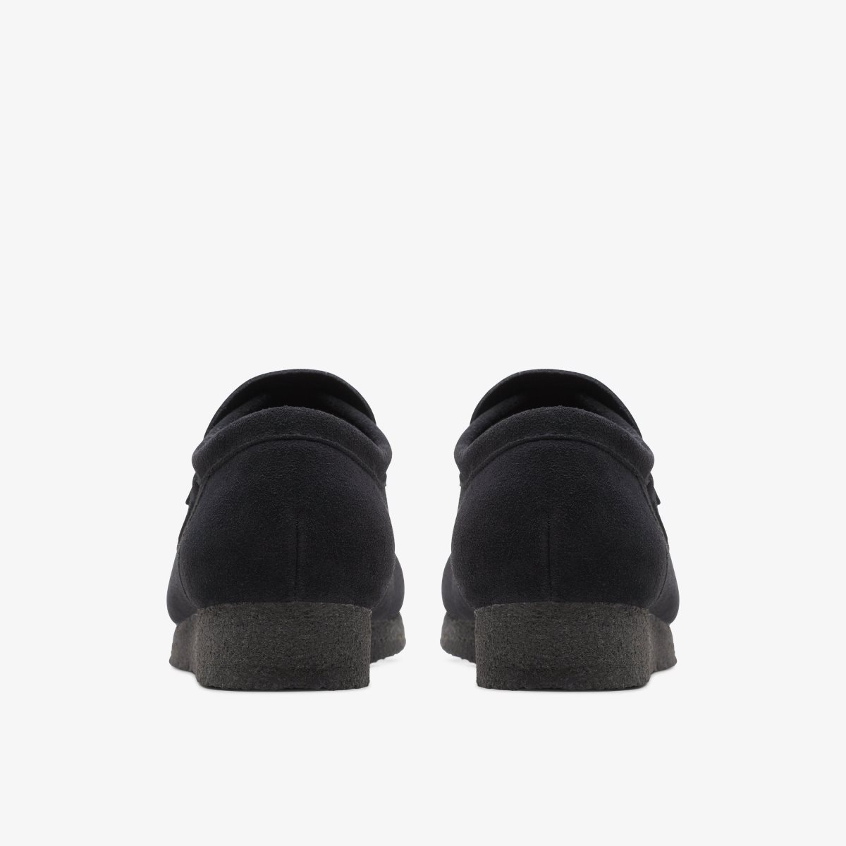 Clarks Wallabee Loafer Black Suede Black | 3104ZQTGN