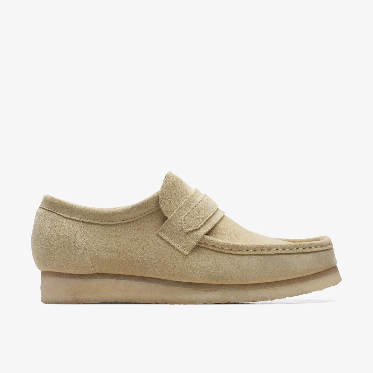 Clarks Wallabee Loafer Maple Suede Maple | 4960XZMJH