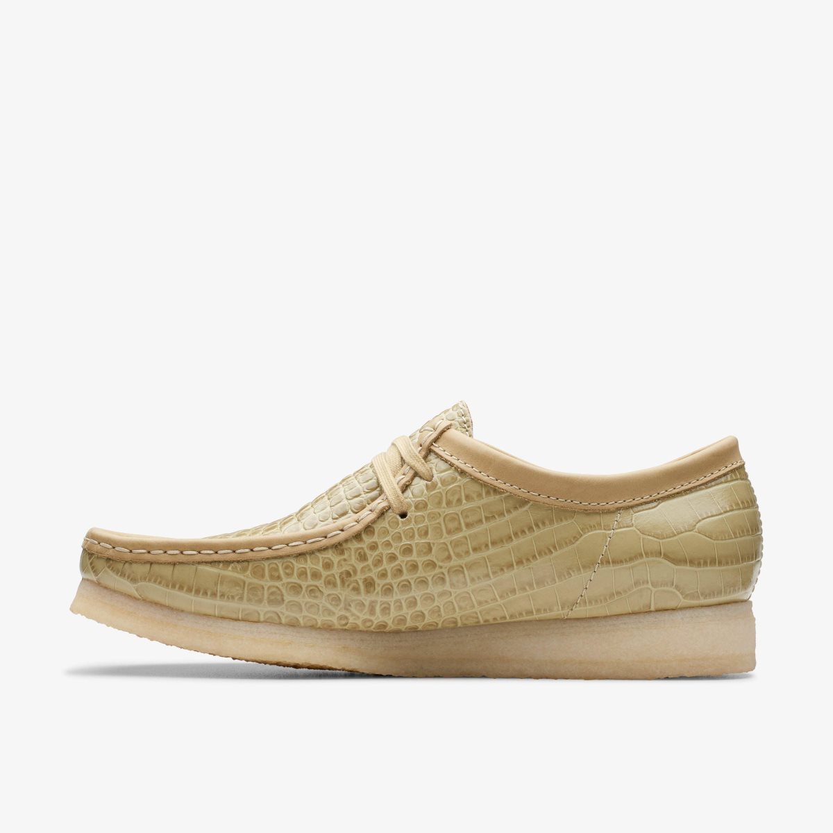 Clarks Wallabee Maple Crocodile Maple Crocodile | 4051ZNBCX