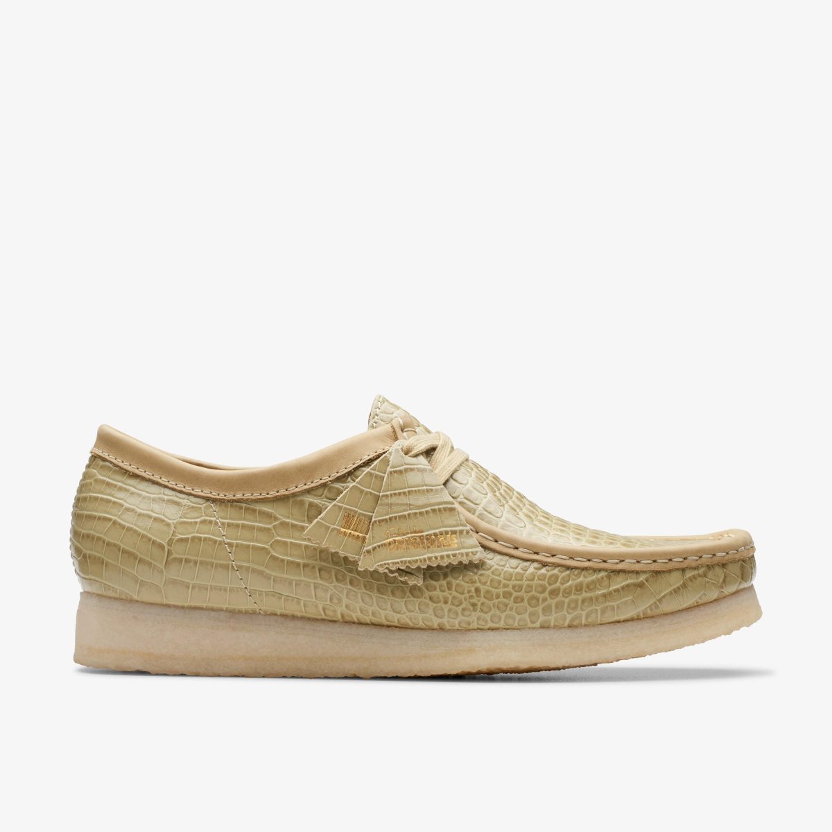 Clarks Wallabee Maple Crocodile Maple Crocodile | 4051ZNBCX