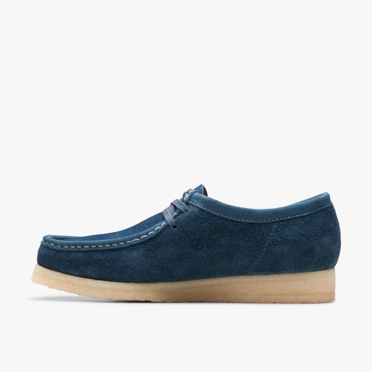 Clarks Wallabee Navy/Teal Suede Navy / Turquoise | 2108XFEWI