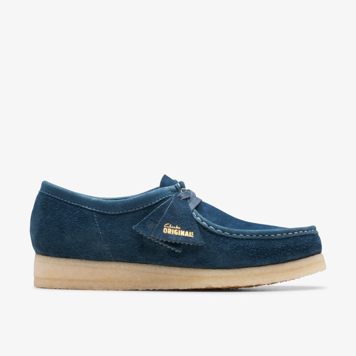 Clarks Wallabee Navy/Teal Suede Navy / Turquoise | 2108XFEWI