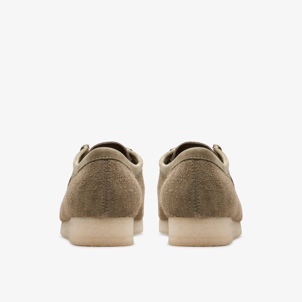 Clarks Wallabee Pale Khaki Suede Khaki | 5310UWKIG